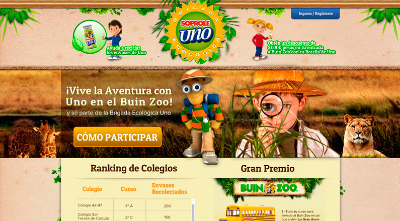 campaña brigada ecologica soprole